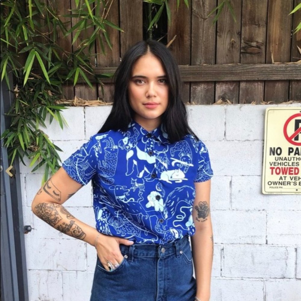 Nooworks Limited Edition Joyce Shirt in Dogs print